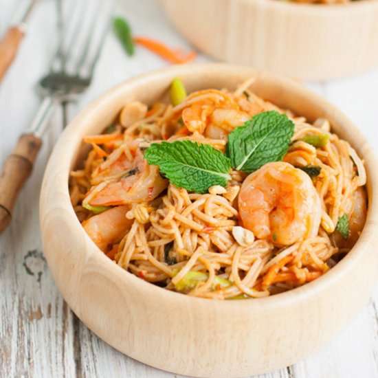 Thai Shrimp Scampi