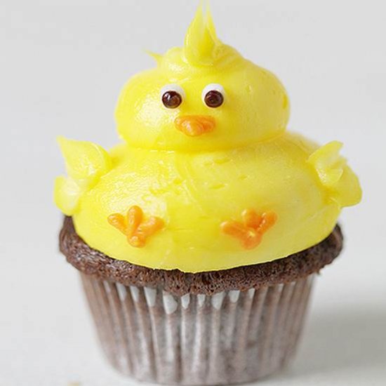 Baby Chick Cupcakes