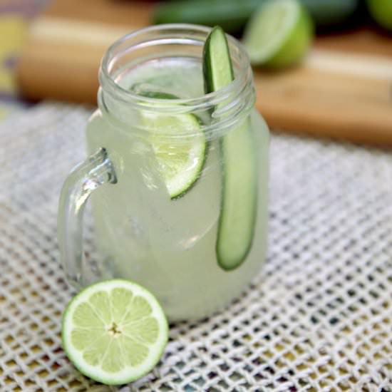 Cucumber Limeade Cocktail