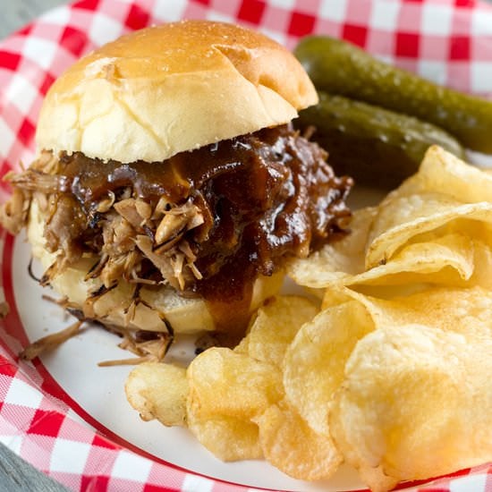 Vegan BBQ Sliders