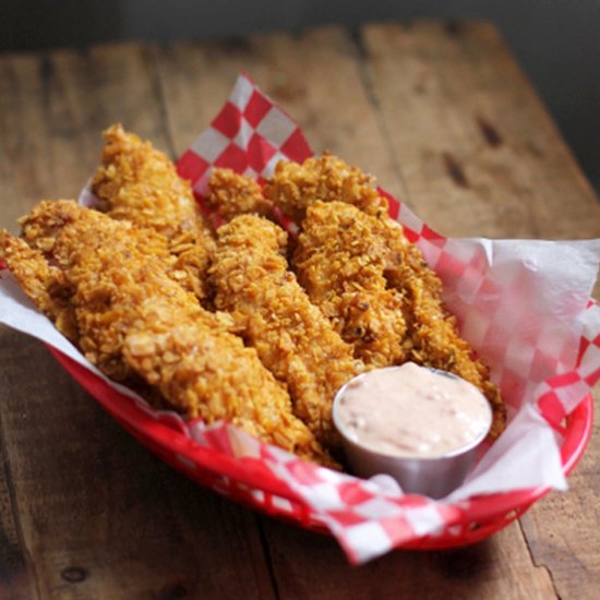 Tortilla Chicken Fingers