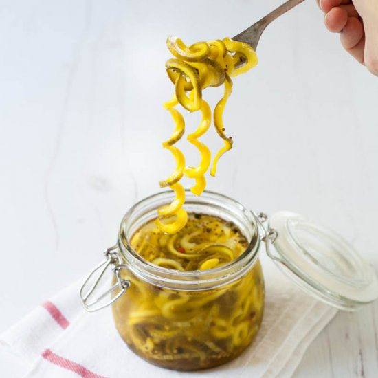 Spiralizer Pickles