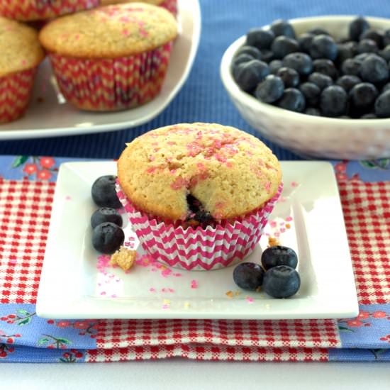 Gluten Free Blueberry Muffins