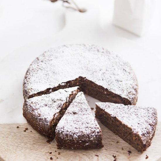 Torta di Noci, Walnut Cake