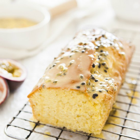 Passionfruit Madeira Cake