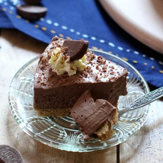 Terry’s Chocolate Orange Cheesecake