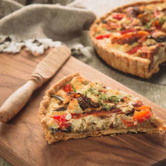 Roasted Vegetable Tart