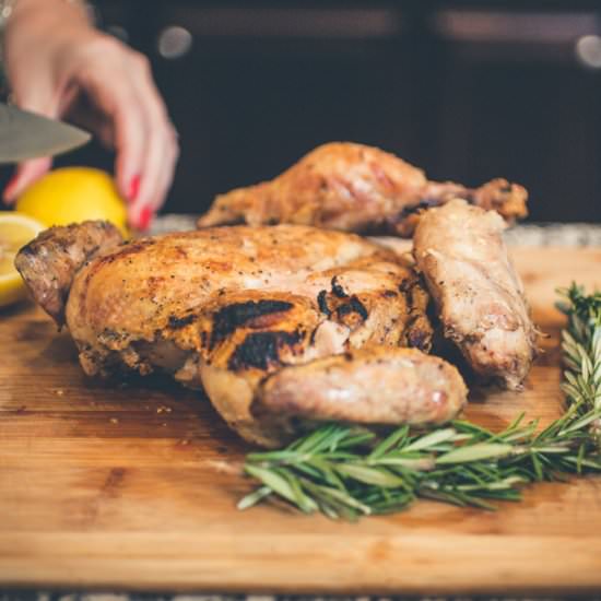 Grilled Chicken with Gremolata