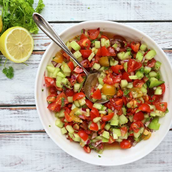 Easy Summer Vegetable Salsa