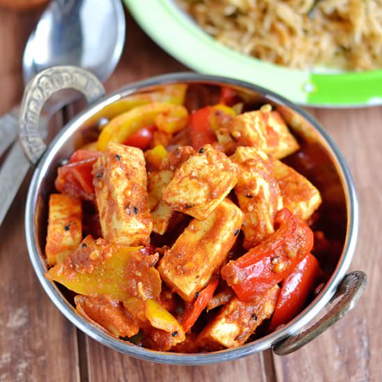 paneer jalfrezi