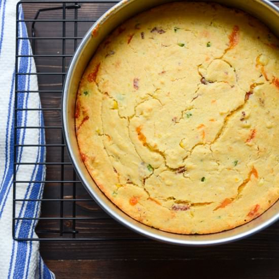 jalapeno bacon cheddar cornbread