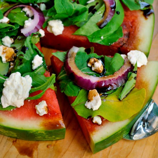 Watermelon and Balsamic Salad