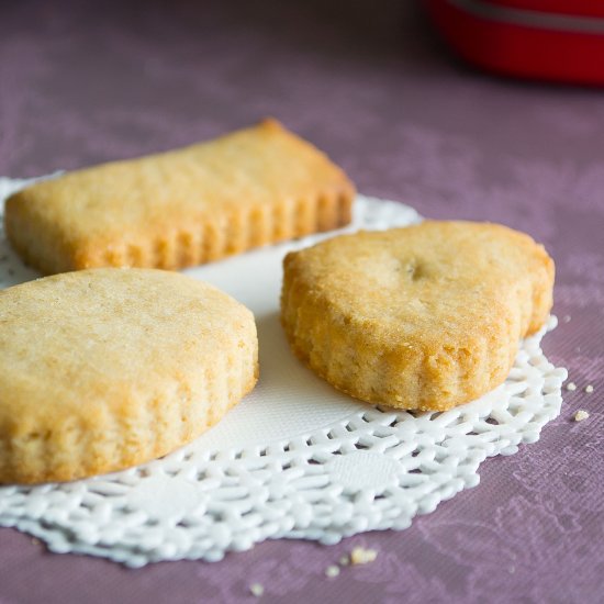 Eggless Whole Wheat Butter Cookies