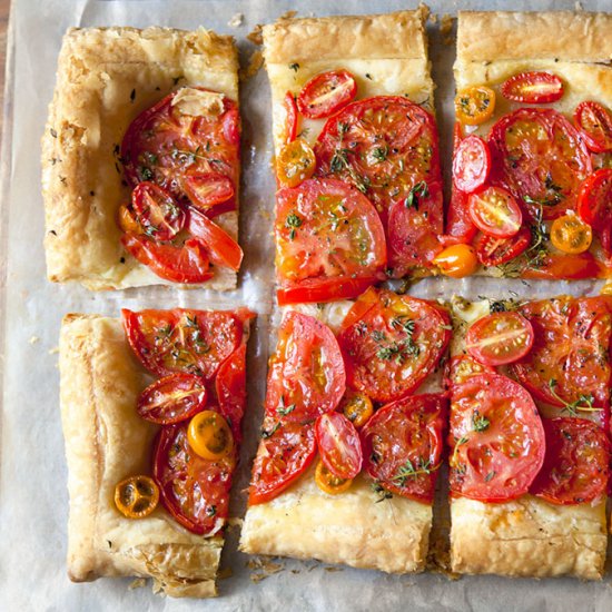 Canal House’s Simple Tomato Tart