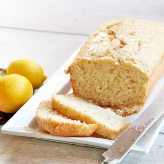 Glazed Lemon Zucchini Bread