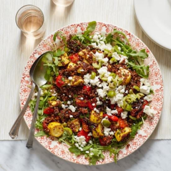 Quinoa with Roasted Vegetables