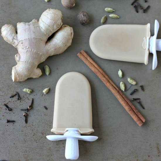 Chai Tea Ice Pops