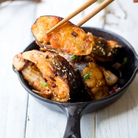 Skinny Chinese Pan-Fried Fish