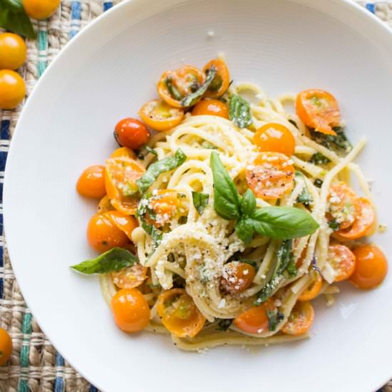 Sun Gold Tomato Pasta