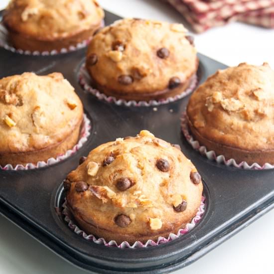 Banana Walnut Muffins