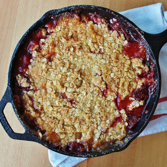 Strawberry Peach Crisp