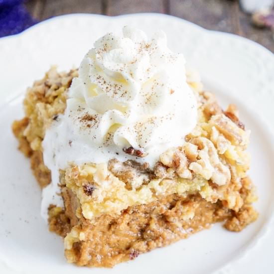 Pumpkin Crumble Cake