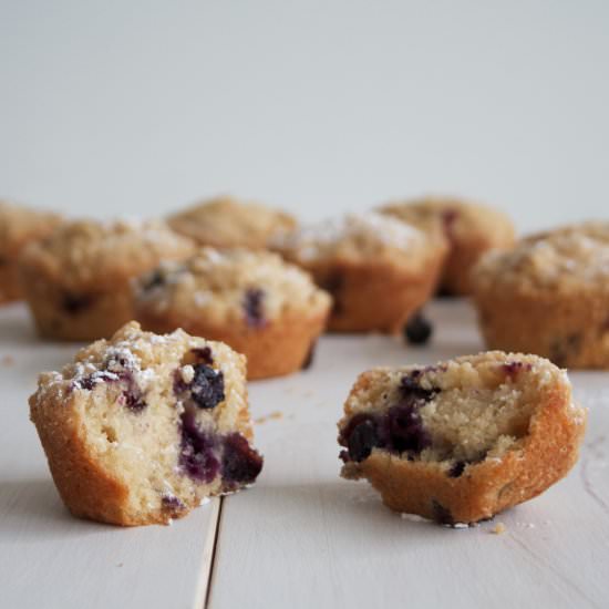 Blueberry Streusel Muffins