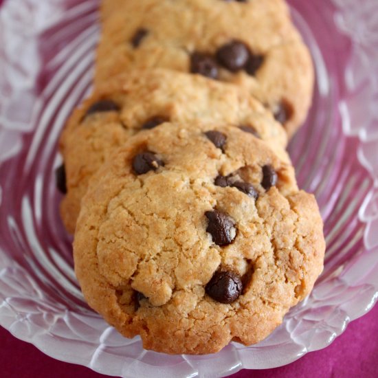 Coconut Chocolate Chip Cookies