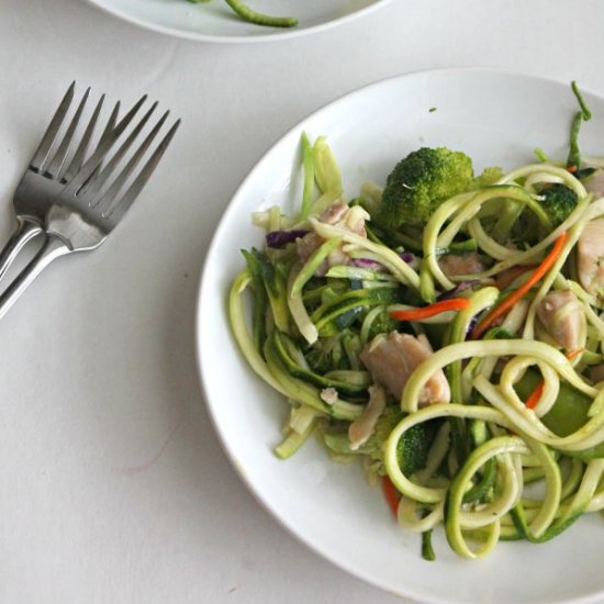 Chicken Zoodle “Lo Mein”