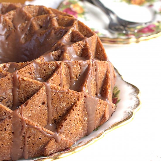 Choc Chip Yoghurt Courgette Bundt