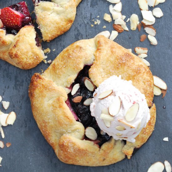 Almond Berry Gallette