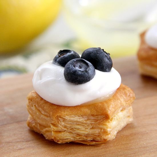 Lemon Pastry Cups