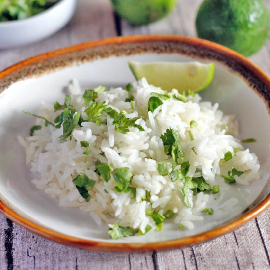 Cilantro lime rice