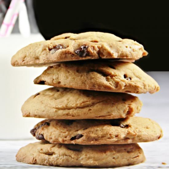 Skinny Chocolate Chip Cookies