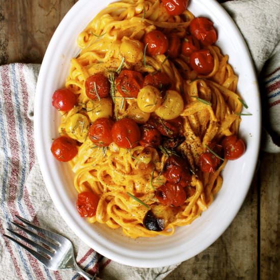 Cheesy Vegan Pasta