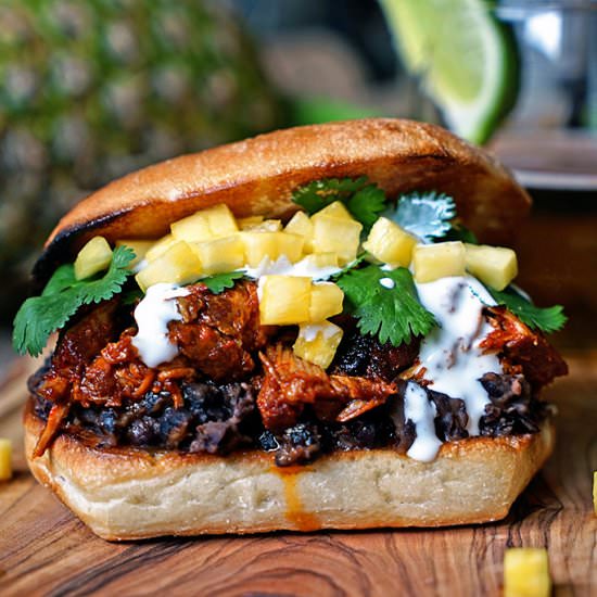 Pineapple Guajillo Chile Pork