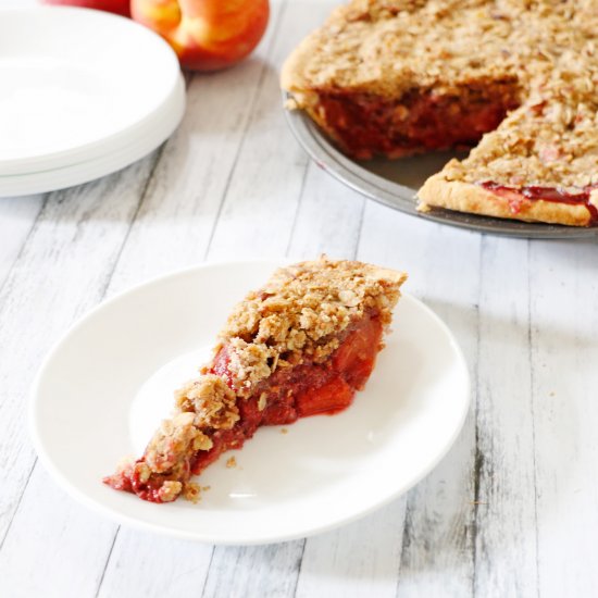 Peach Raspberry Pie