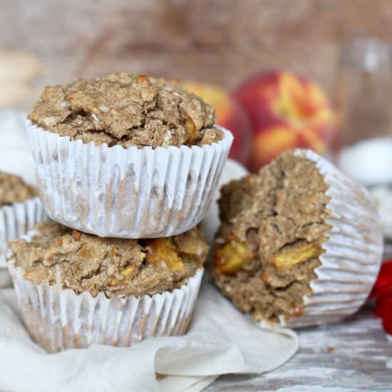 Peach Coconut Muffins