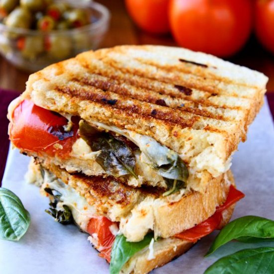 Caprese Panini Sandwich