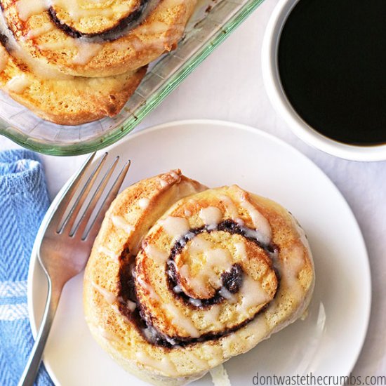 Easy Overnight Cinnamon Rolls