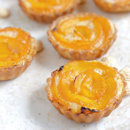 Apricot Frangipane Tartelettes