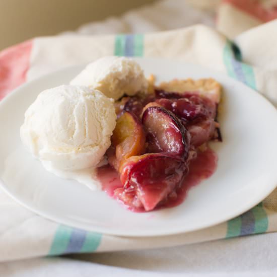 Stone Fruit Summer Pie