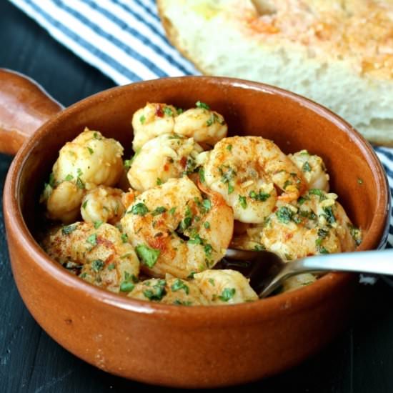 Spanish Garlic Shrimp