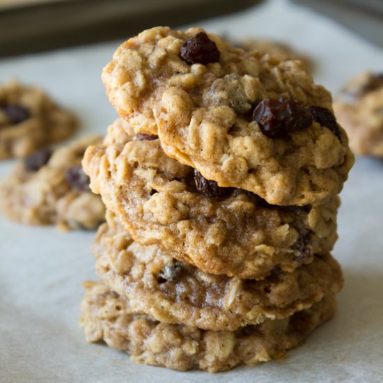 Oatmeal Raisin Cookies