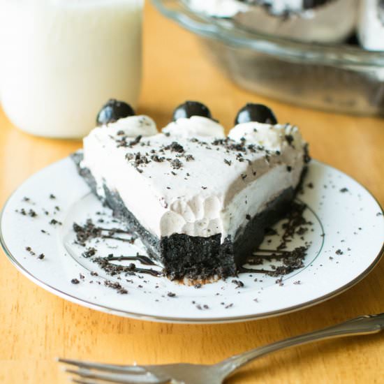 Oreo Truffle Cream Pie