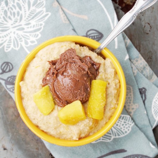 Mango & Chocolate PB Oatmeal