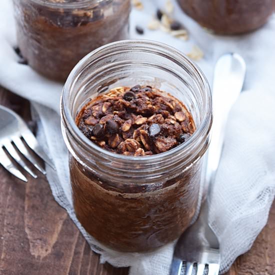 Double Chocolate Baked Oatmeal