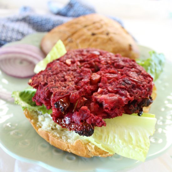 Smokey Beet Burger