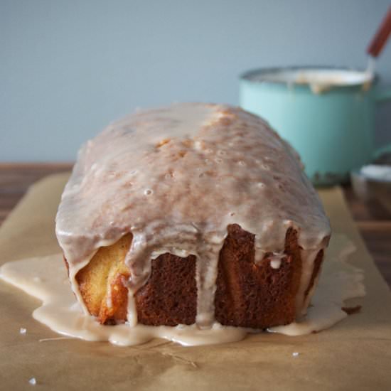 Salted Caramel Pound Cake