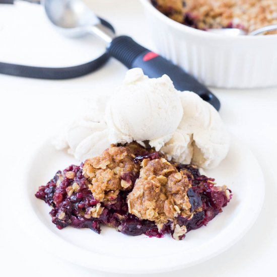 Triple Berry Crumble